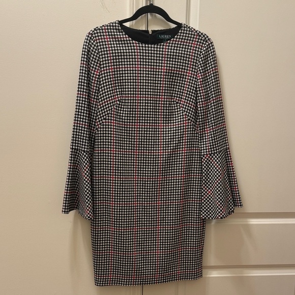 Ralph Lauren Houndstooth Dress - Picture 1 of 5